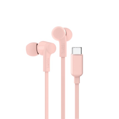 Belkin G3H0002FQPKV2 headphones/headset Wired In-ear Calls/Music USB Type-C Pink
