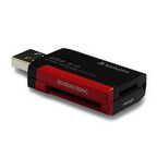 Verbatim 98538 card reader USB 3.2 Gen 1 (3.1 Gen 1) Black, Red