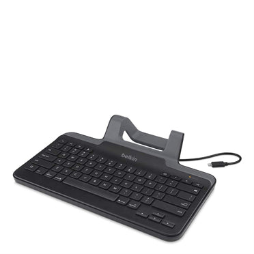 Belkin B2B130 mobile device keyboard Black Lightning