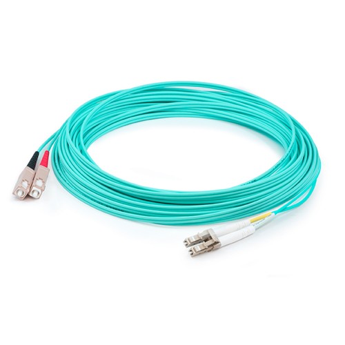AddOn Networks ADD-SC-LC-72M5OM4P InfiniBand/fibre optic cable 2834.6" (72 m) LOMM Aqua color