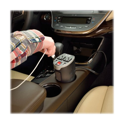 Tripp Lite PV200CUSB power adapter/inverter Auto 200 W Black