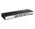 D-Link DGS-1210-28 network switch Managed L2 Gigabit Ethernet (10/100/1000) 1U Black