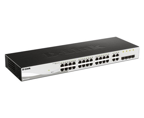 D-Link DGS-1210-28 network switch Managed L2 Gigabit Ethernet (10/100/1000) 1U Black
