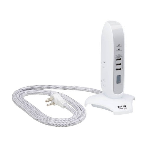 Tripp Lite TLP66USB surge protector White 5 AC outlet(s) 120 V 72" (1.83 m)