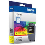 Brother LC401YS ink cartridge 1 pc(s) Original Standard Yield Yellow