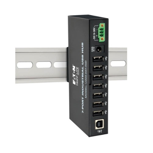 Tripp Lite U223-007-IND interface hub 480 Mbit/s Black