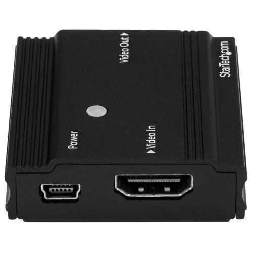 StarTech.com HDBOOST4K AV extender AV repeater Black