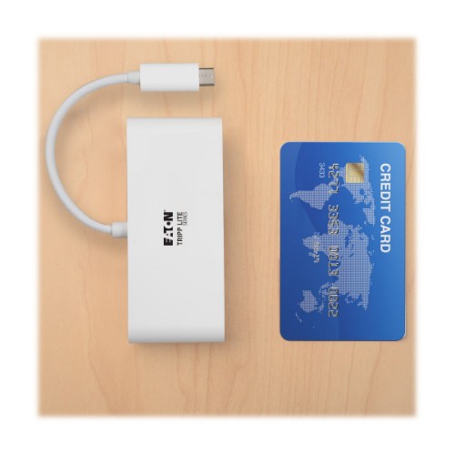 Tripp Lite U460-002-2AM-C laptop dock/port replicator USB 3.2 Gen 1 (3.1 Gen 1) Type-C White