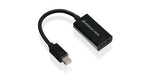 iogear GMDPHD4KA video cable adapter 3.5" (0.0890 m) Mini DisplayPort HDMI Type A (Standard) Black