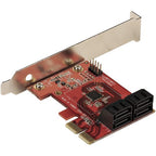 StarTech.com 4P6G-PCIE-SATA-CARD interface cards/adapter Internal