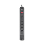 Tripp Lite TLP606USBB surge protector Black 6 AC outlet(s) 120 V 74.8" (1.9 m)