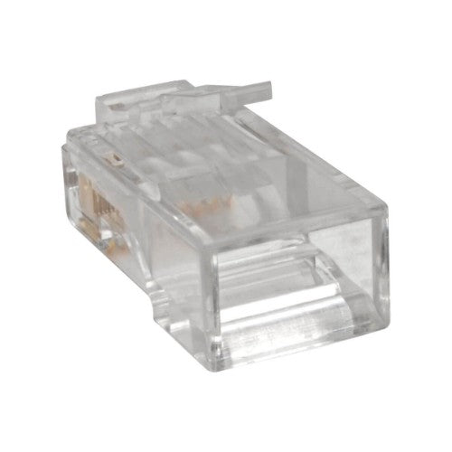 Tripp Lite N230-100-STR wire connector RJ-45 Transparent