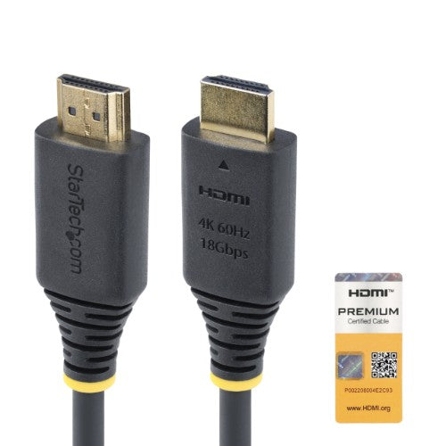 StarTech.com HDMI2-CABLE-4K60-30F HDMI cable 358.3" (9.1 m) HDMI Type A (Standard) Black
