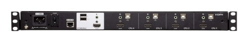 ATEN CL3884NW KVM switch Rack mounting Black