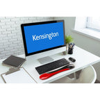 Kensington Slim Duo Gel wrist rest Gel, Thermoplastic polyurethane (TPU) Blue, Red