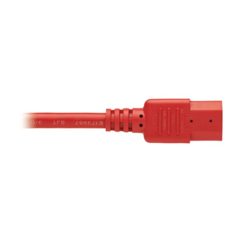 Tripp Lite P005-006-ARD power cable Red 70.9" (1.8 m) C14 coupler C13 coupler