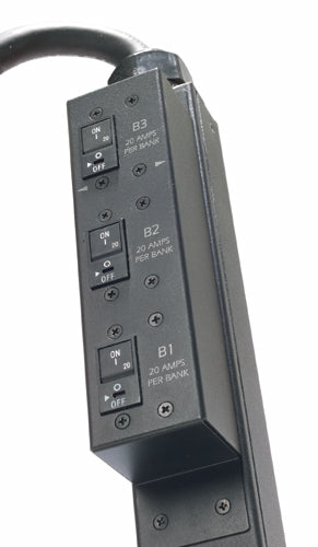 APC AP7998B power distribution unit (PDU) 24 AC outlet(s) 0U Black