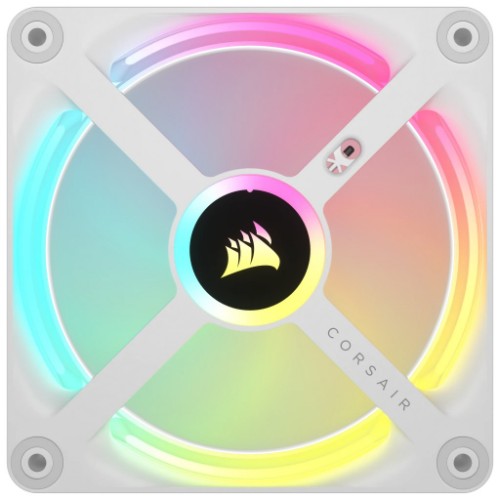 Corsair iCUE LINK QX120 RGB Computer case Fan 4.72" (12 cm) White 3 pc(s)