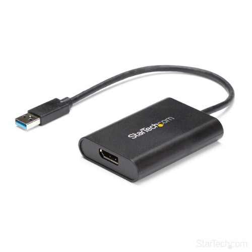 StarTech.com USB32DPES2 USB graphics adapter 3840 x 2160 pixels Black