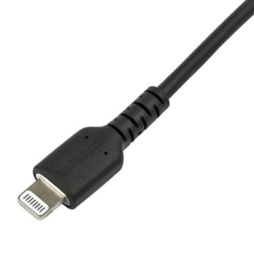 StarTech.com RUSBCLTMM2MB mobile phone cable Black 78.7" (2 m) USB A Lightning