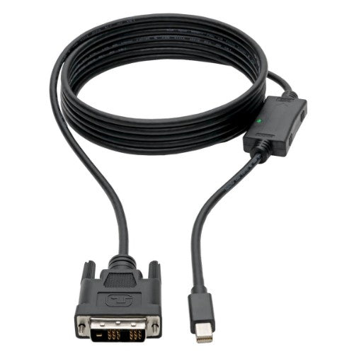 Tripp Lite P586-010-DVI video cable adapter 118.1" (3 m) MINI DISPLAYPORT DVI-D SINGLE LINK Black