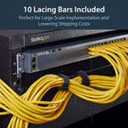 StarTech.com CMLB10 rack accessory Cable lacing bar