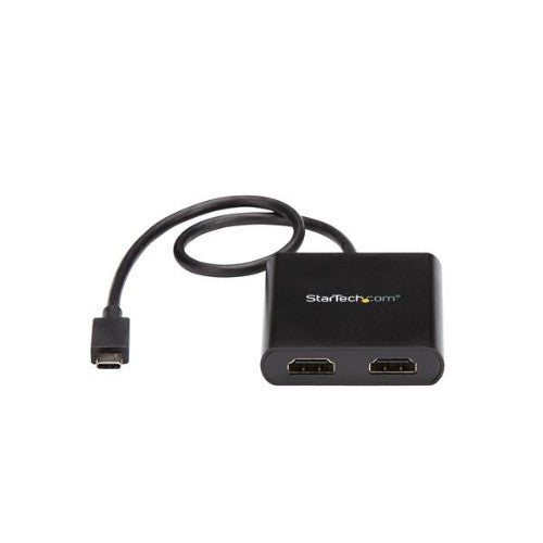 StarTech.com MSTCDP122HD USB graphics adapter 3840 x 2160 pixels Black
