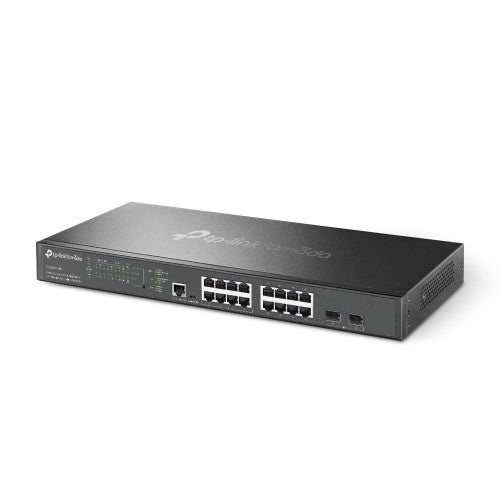 TP-Link Omada SG3218XP-M2 network switch Managed L2+ 2.5G Ethernet (100/1000/2500) Power over Ethernet (PoE) 1U Black