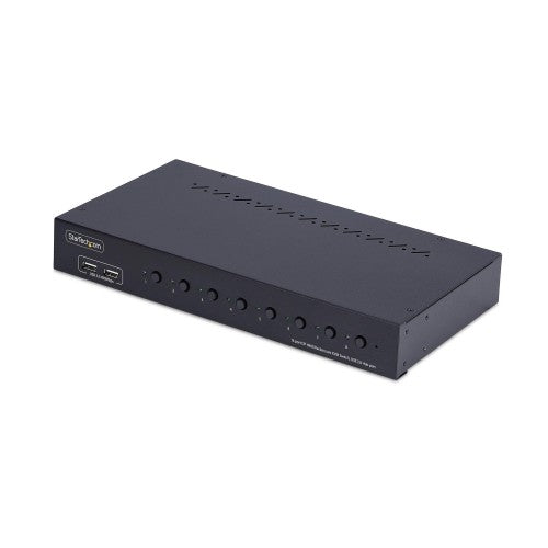 StarTech.com R8AD122-KVM-SWITCH KVM switch Rack mounting Black