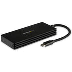 StarTech.com SM21BMU31CI3 storage drive enclosure SSD enclosure Black M.2