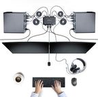 StarTech.com C2-DH46-UA2-CBL-KVM KVM switch Black