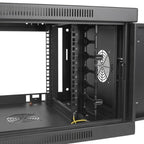 Tripp Lite SRW6UDPVRT rack cabinet 6U Wall mounted rack Black