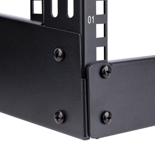 StarTech.com RK4OD rack cabinet 4U Freestanding rack Black