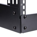 StarTech.com RK4OD rack cabinet 4U Freestanding rack Black