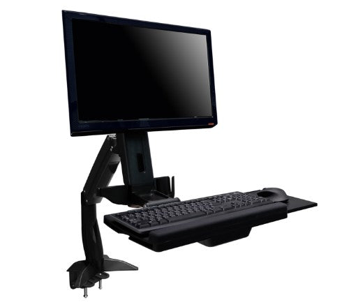 Amer Networks AMR1ACWS monitor mount / stand 24" Bolt-through Black