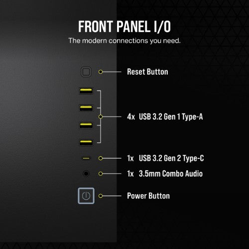 Corsair 6500X Midi Tower Black