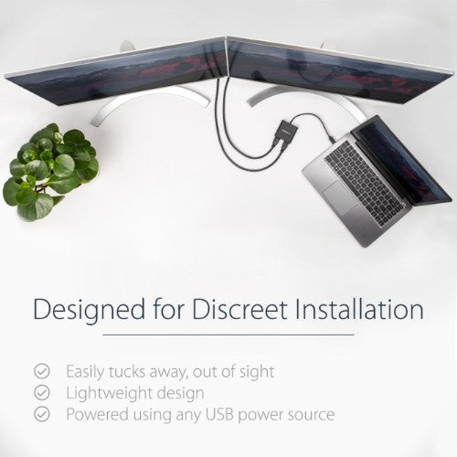 StarTech.com USB32HD2 USB graphics adapter 3840 x 2160 pixels Black