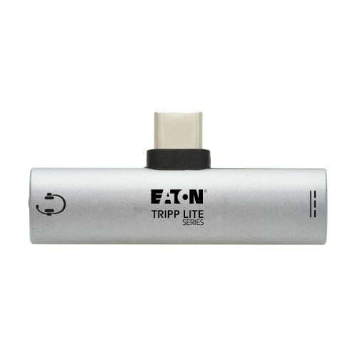 Tripp Lite U437-001-C-V2 cable gender changer USB Type-C 3.5mm + USB Type-C Silver