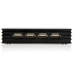 StarTech.com ST4202USB interface hub USB 2.0 Type-B 480 Mbit/s Black
