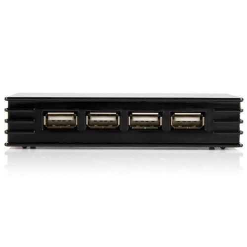 StarTech.com ST4202USB interface hub USB 2.0 Type-B 480 Mbit/s Black