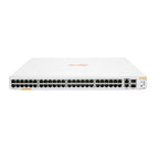 HPE Aruba Networking Instant On 1960 48G 2XGT 2SFP+ Managed L2+ Gigabit Ethernet (10/100/1000) 1U White