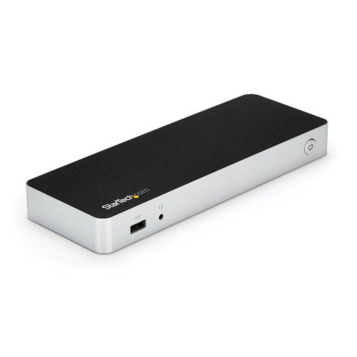 StarTech.com MST30C2HHPD laptop dock/port replicator Wired USB 3.2 Gen 1 (3.1 Gen 1) Type-C Black, Silver