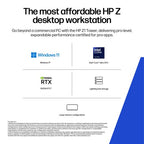 HP Z1 Tower G1i Desktop PC Wolf Pro Security Edition Intel Core Ultra 7 265 32 GB DDR5-SDRAM 1 TB SSD Windows 11 Pro Black