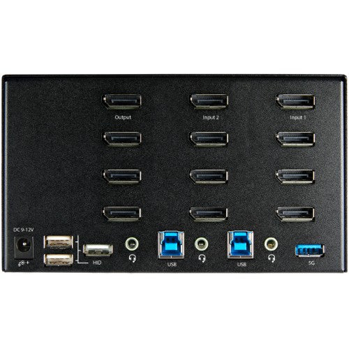 StarTech.com SV231QDPU34K KVM switch Black