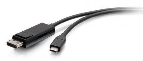 C2G C2G54475 72" (1.83 m) USB Type-C DisplayPort Black