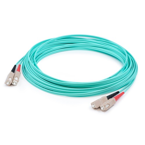 AddOn Networks ADD-SC-SC-39M5OM4P InfiniBand/fibre optic cable 1535.4" (39 m) LOMM Aqua color