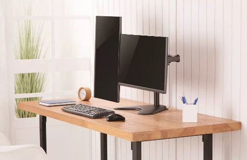 Amer Networks 2EZSTAND monitor mount / stand 32" Black Desk