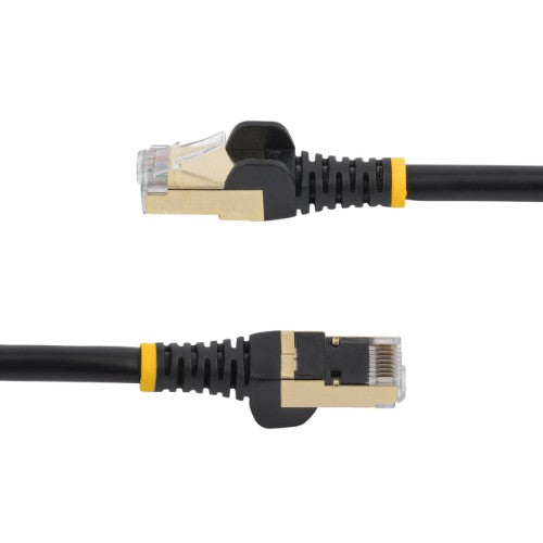 StarTech.com C6ASPAT10BK networking cable Black 118.1" (3 m) Cat6a S/UTP (STP)