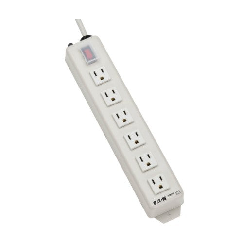 Tripp Lite TLM606NC surge protector Gray 6 AC outlet(s) 120 V 70.9" (1.8 m)