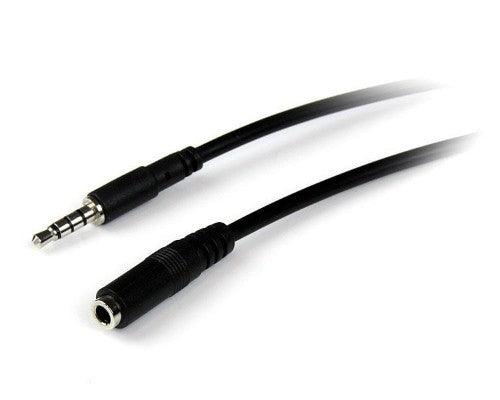 StarTech.com 2m 3.5mm/3.5mm audio cable 78.7" (2 m) Black